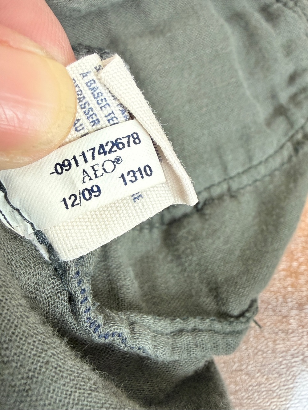 American Eagle Outfitters Charcoal Gray Utility Vest S - Picture 5 of 9